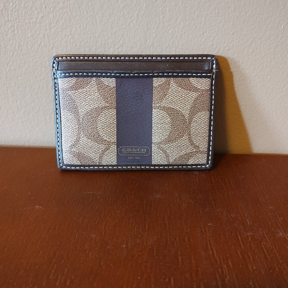 Coach credit card holder